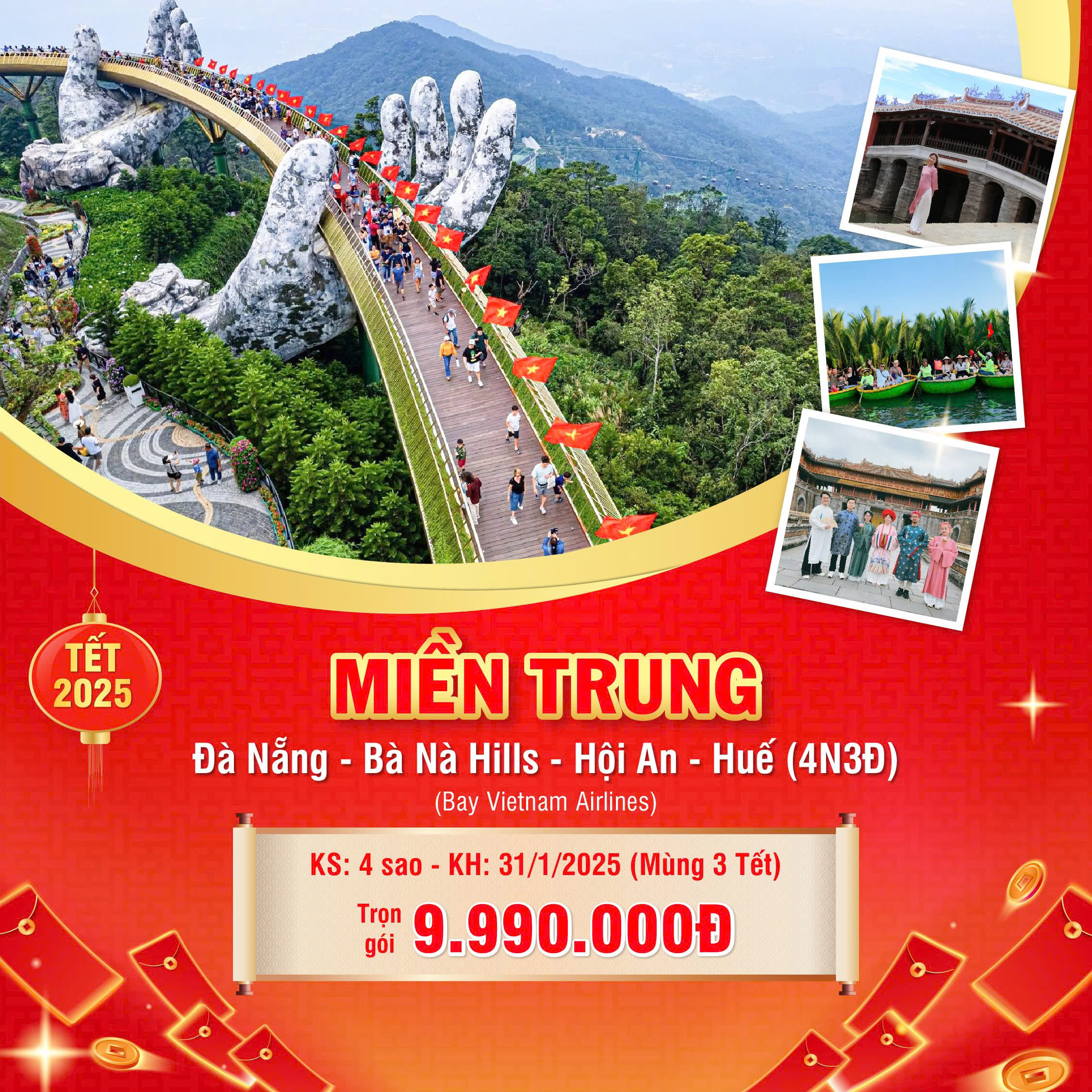 CHƯƠNG TRÌNH  MIỀN TRUNG TẾT 2025